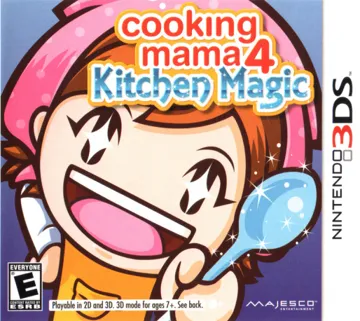 Cooking Mama 4 - Kitchen Magic (Usa) box cover front